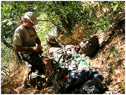 Stevens Trail Cleanup 2010